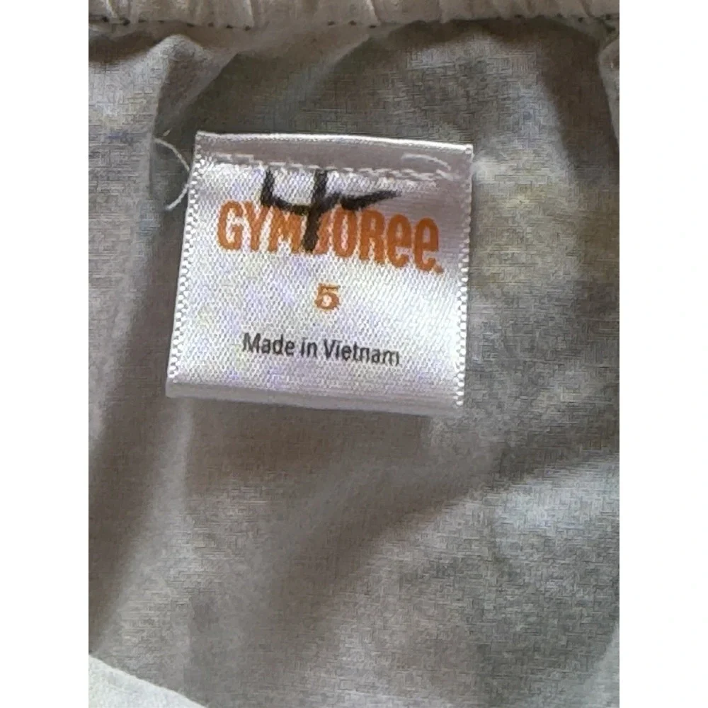 Gymboree Sunny Safari Tropical Midi Summer Sundress Sz 5 & Sunhat Sz M
